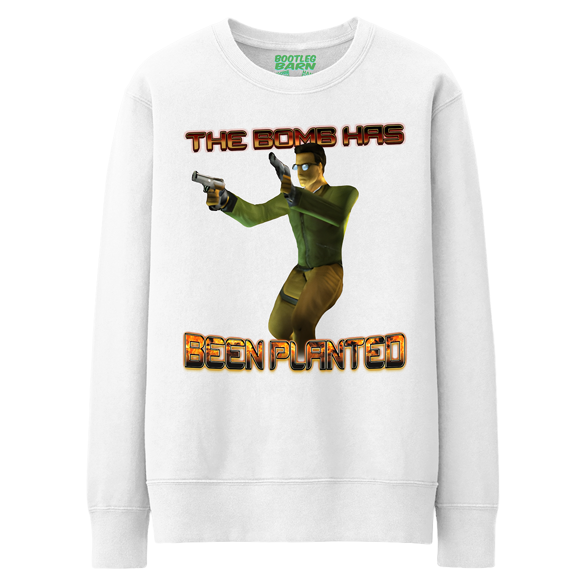 THE BOMB HAS BEEN PLANTED Counter-Strike Bootleg Shirt