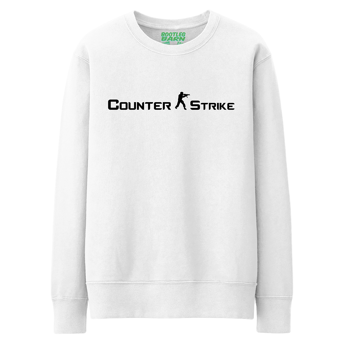 COUNTER STRIKE Text Logo Bootleg Shirt
