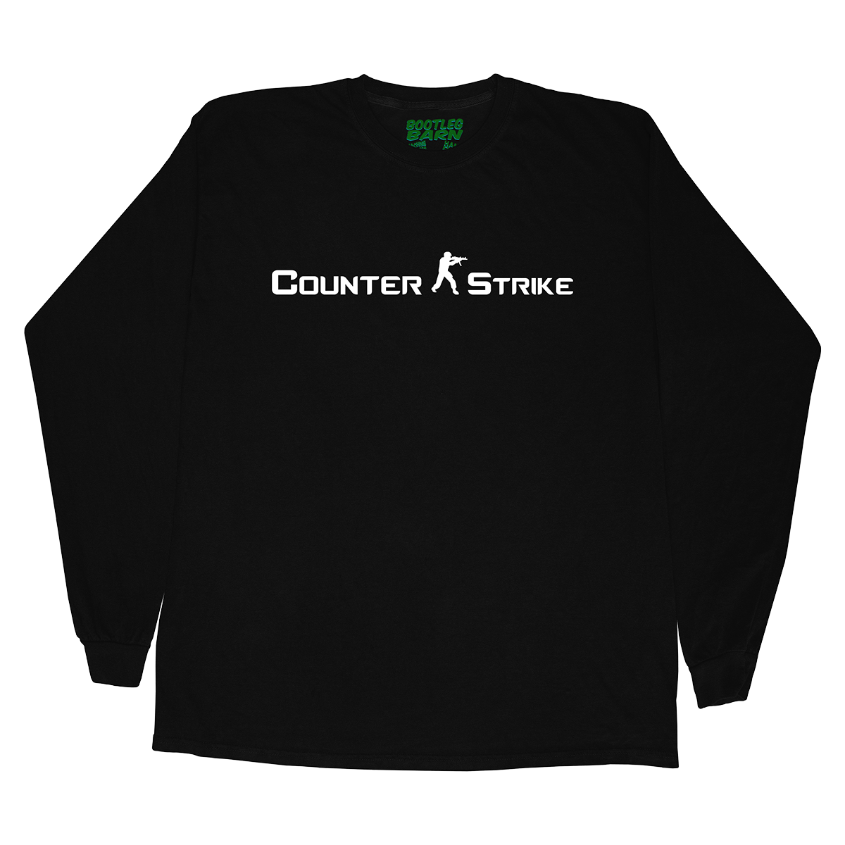 COUNTER STRIKE Text Logo Bootleg Shirt