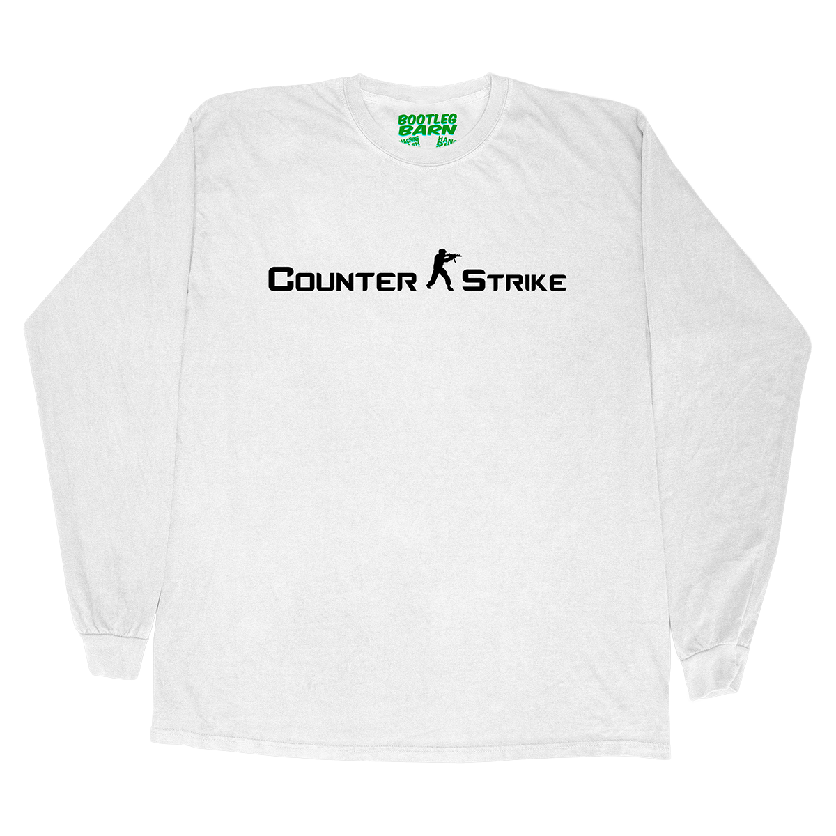 COUNTER STRIKE Text Logo Bootleg Shirt