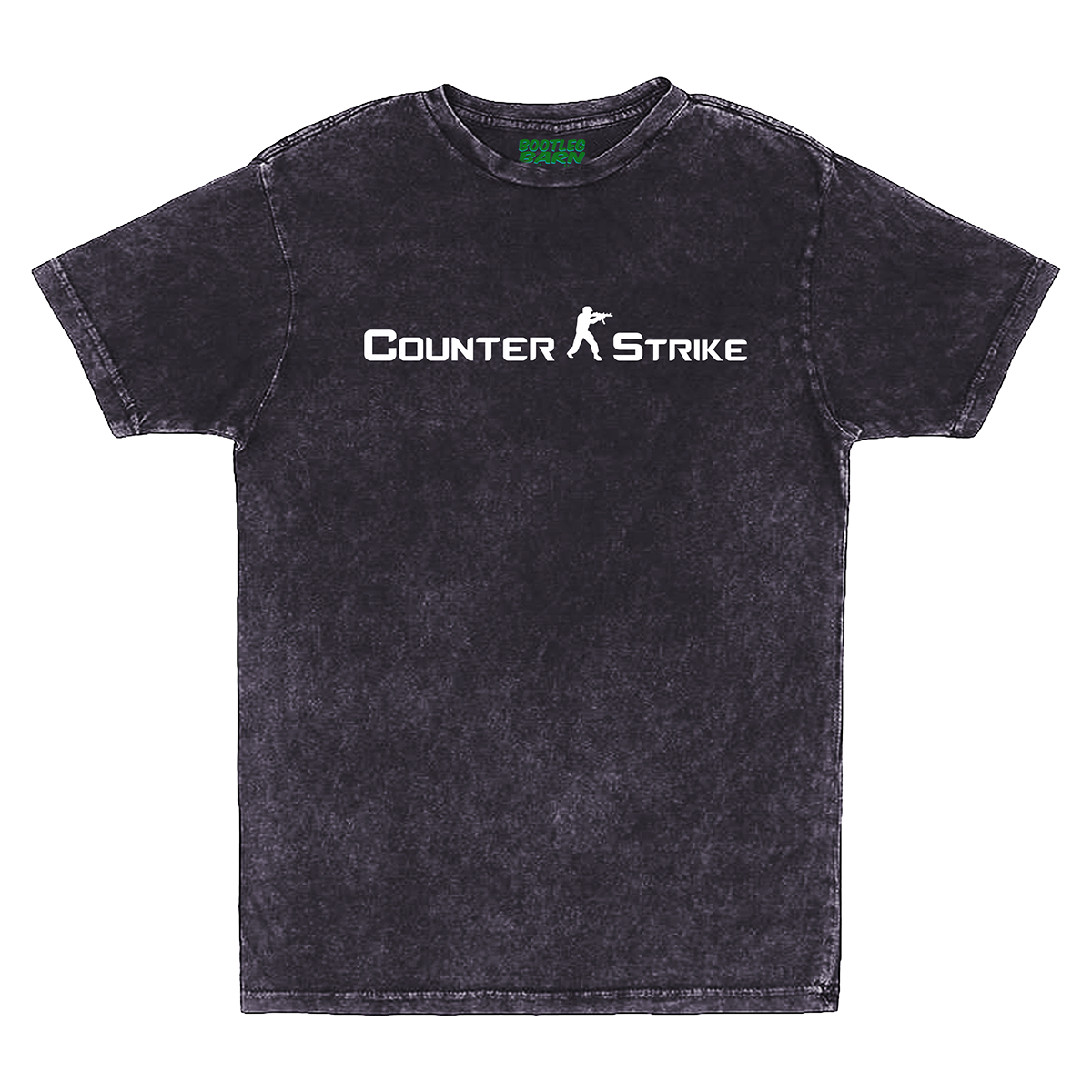 COUNTER STRIKE Text Logo Bootleg Shirt