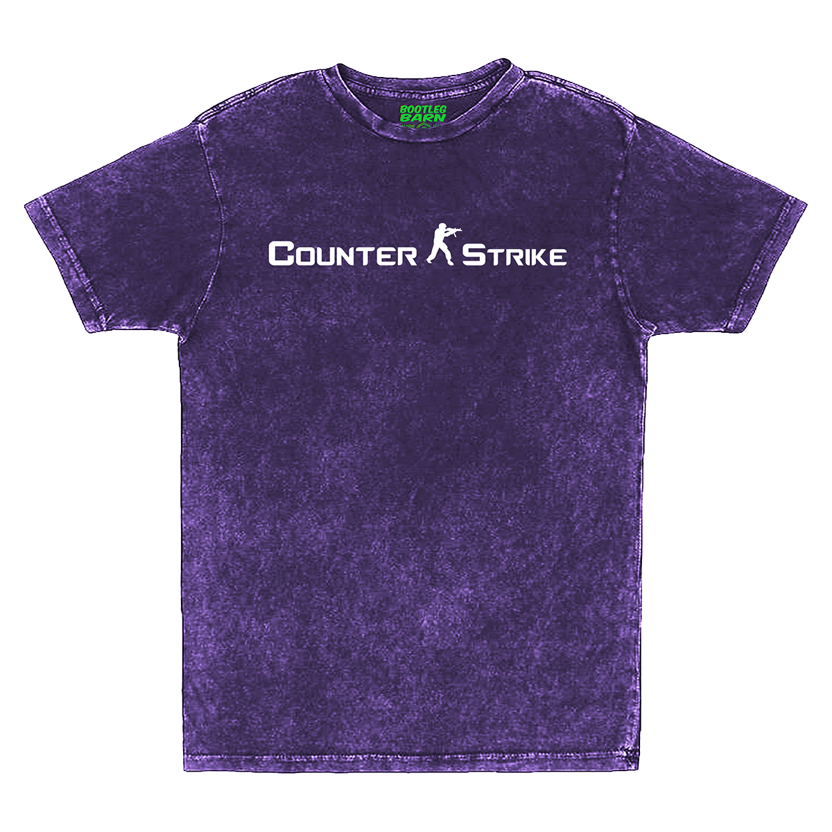 COUNTER STRIKE Text Logo Bootleg Shirt