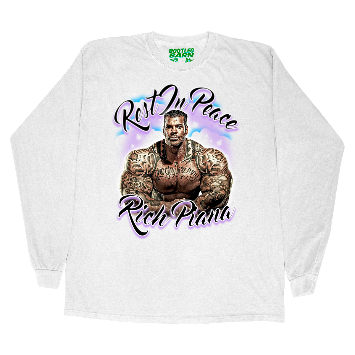 RICH PIANA "R.I.P. RICH" Bodybuilding Bootleg Shirt
