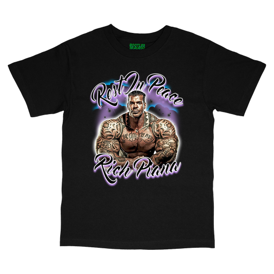 RICH PIANA "R.I.P. RICH" Bodybuilding Bootleg Shirt