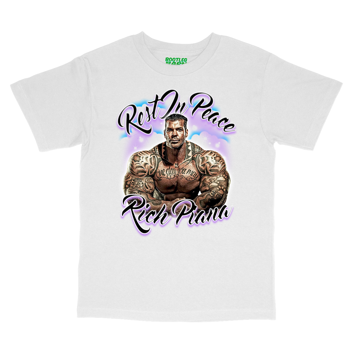 RICH PIANA "R.I.P. RICH" Bodybuilding Bootleg Shirt