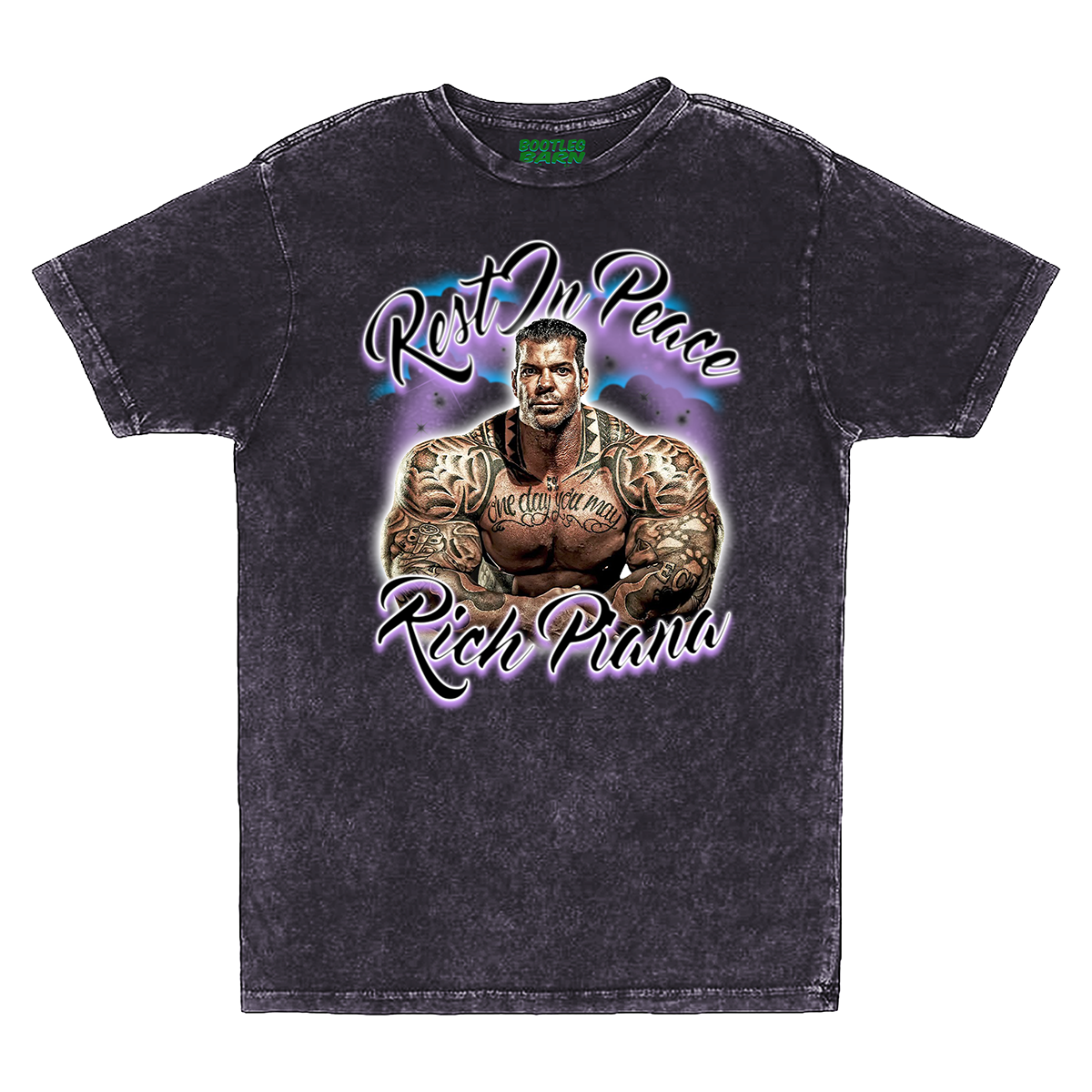 RICH PIANA "R.I.P. RICH" Bodybuilding Bootleg Shirt