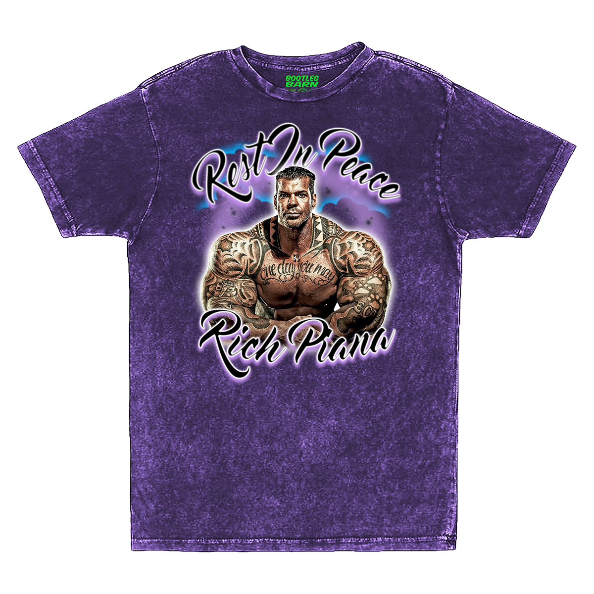RICH PIANA "R.I.P. RICH" Bodybuilding Bootleg Shirt