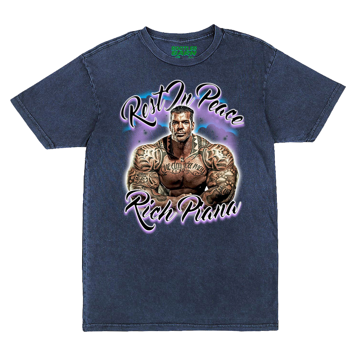 RICH PIANA "R.I.P. RICH" Bodybuilding Bootleg Shirt