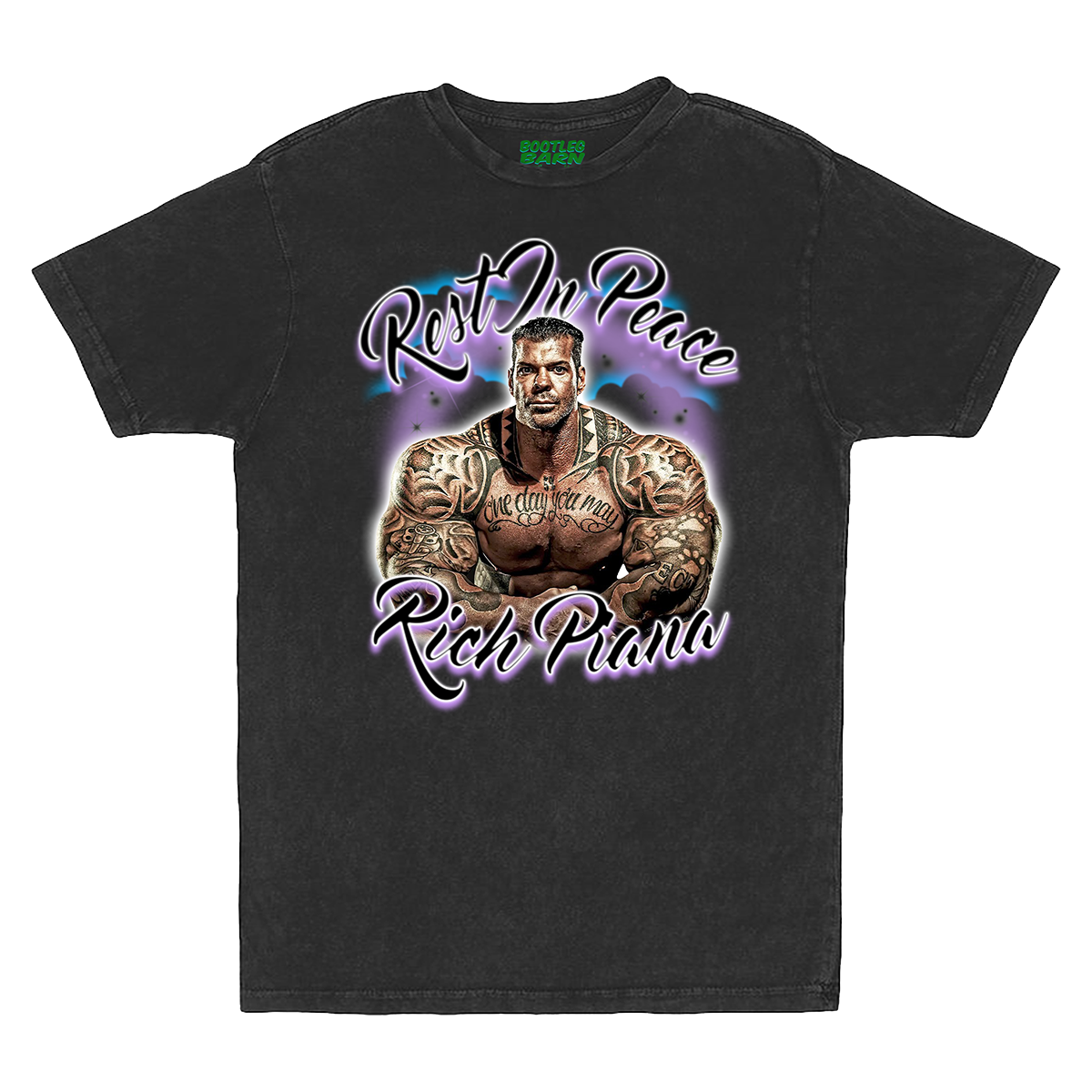 RICH PIANA "R.I.P. RICH" Bodybuilding Bootleg Shirt