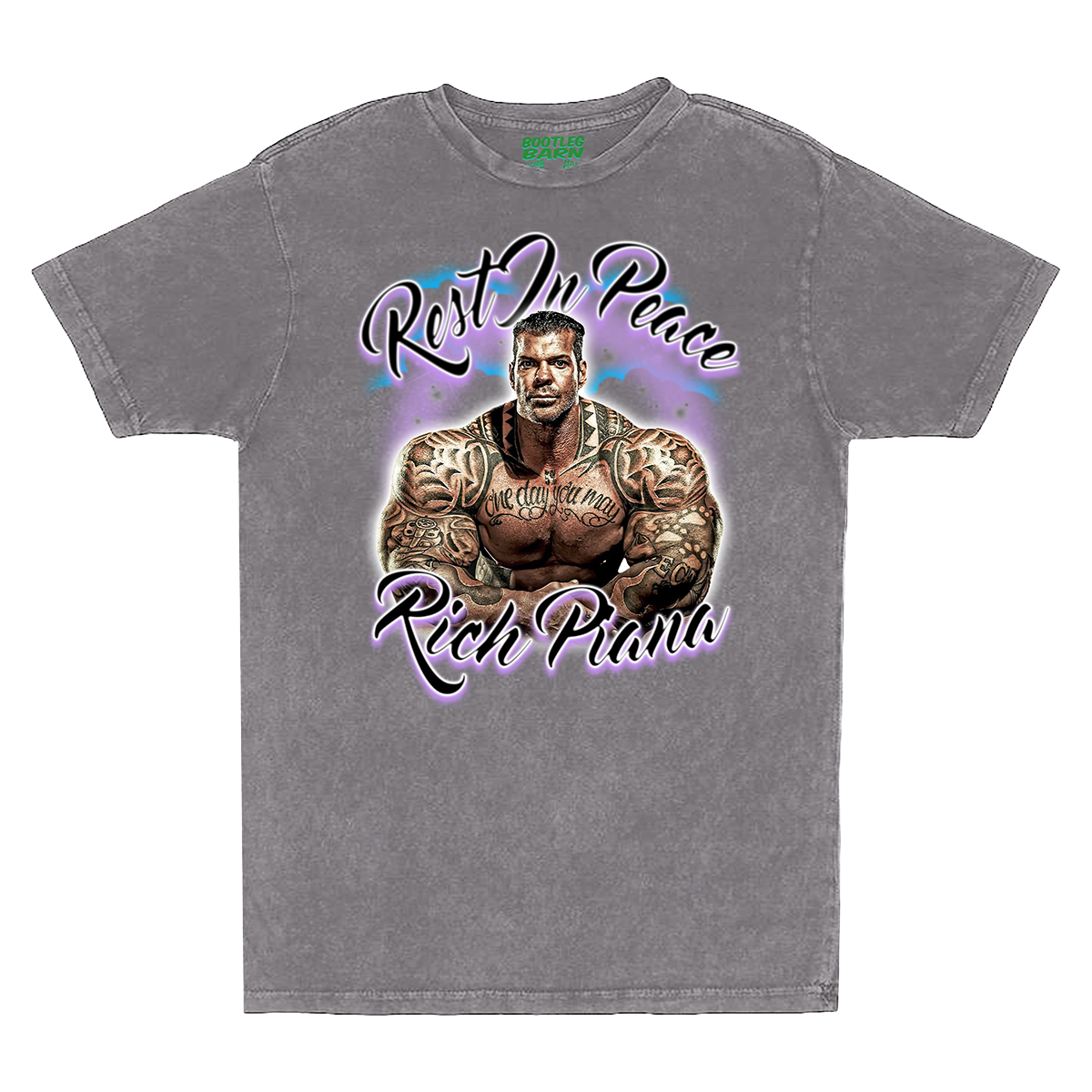 RICH PIANA "R.I.P. RICH" Bodybuilding Bootleg Shirt