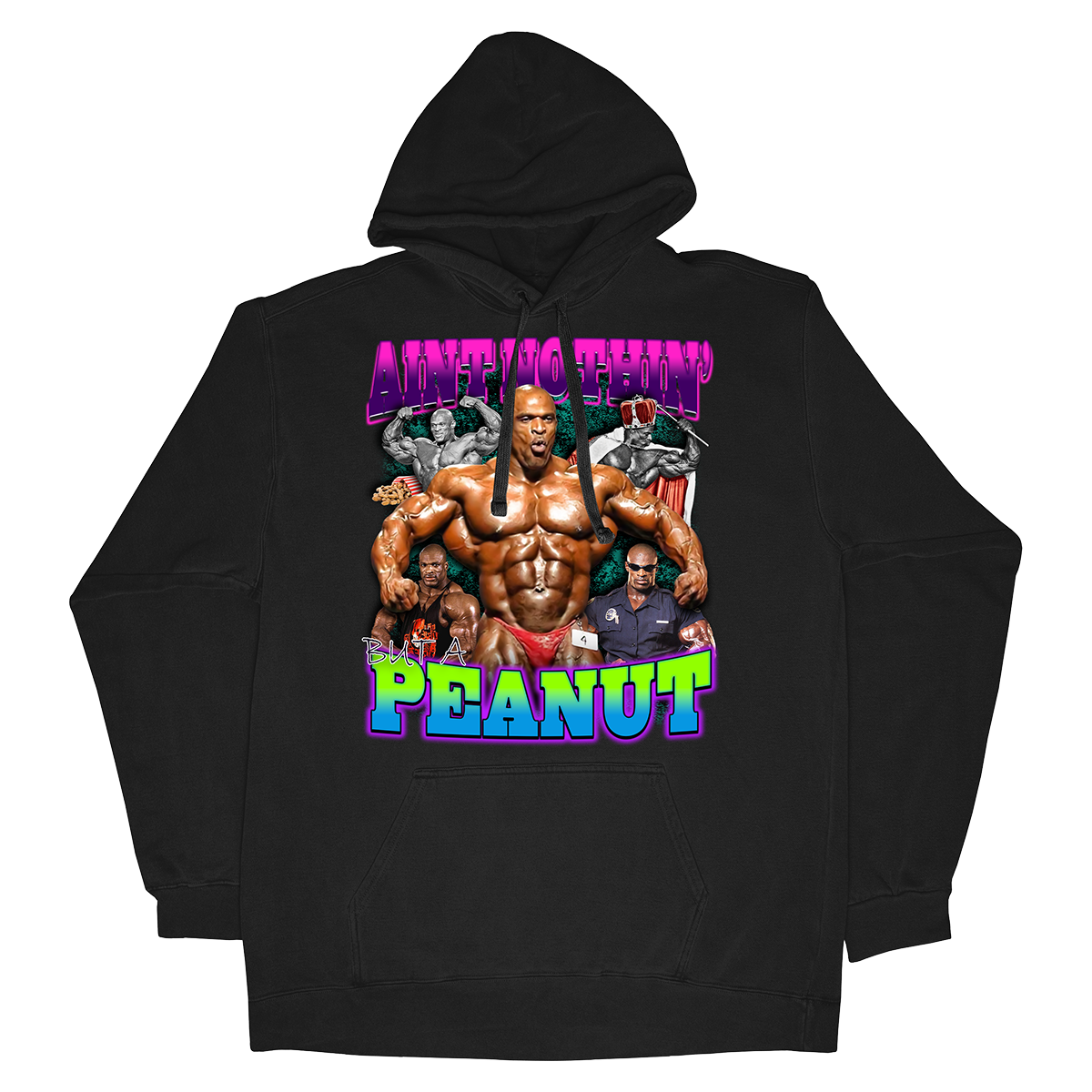 RONNIE COLEMAN "Ain't Nothin' but a Peanut" Bodybuilding Bootleg Shirt
