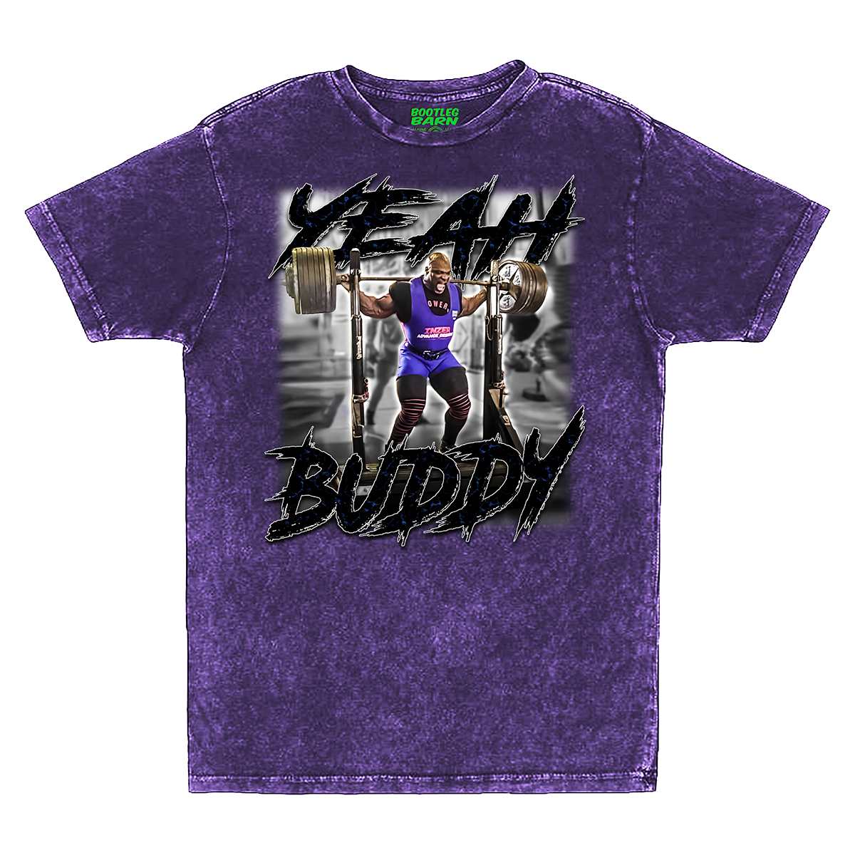 RONNIE COLEMAN YEAH BUDDY Bodybuilding Bootleg Shirt