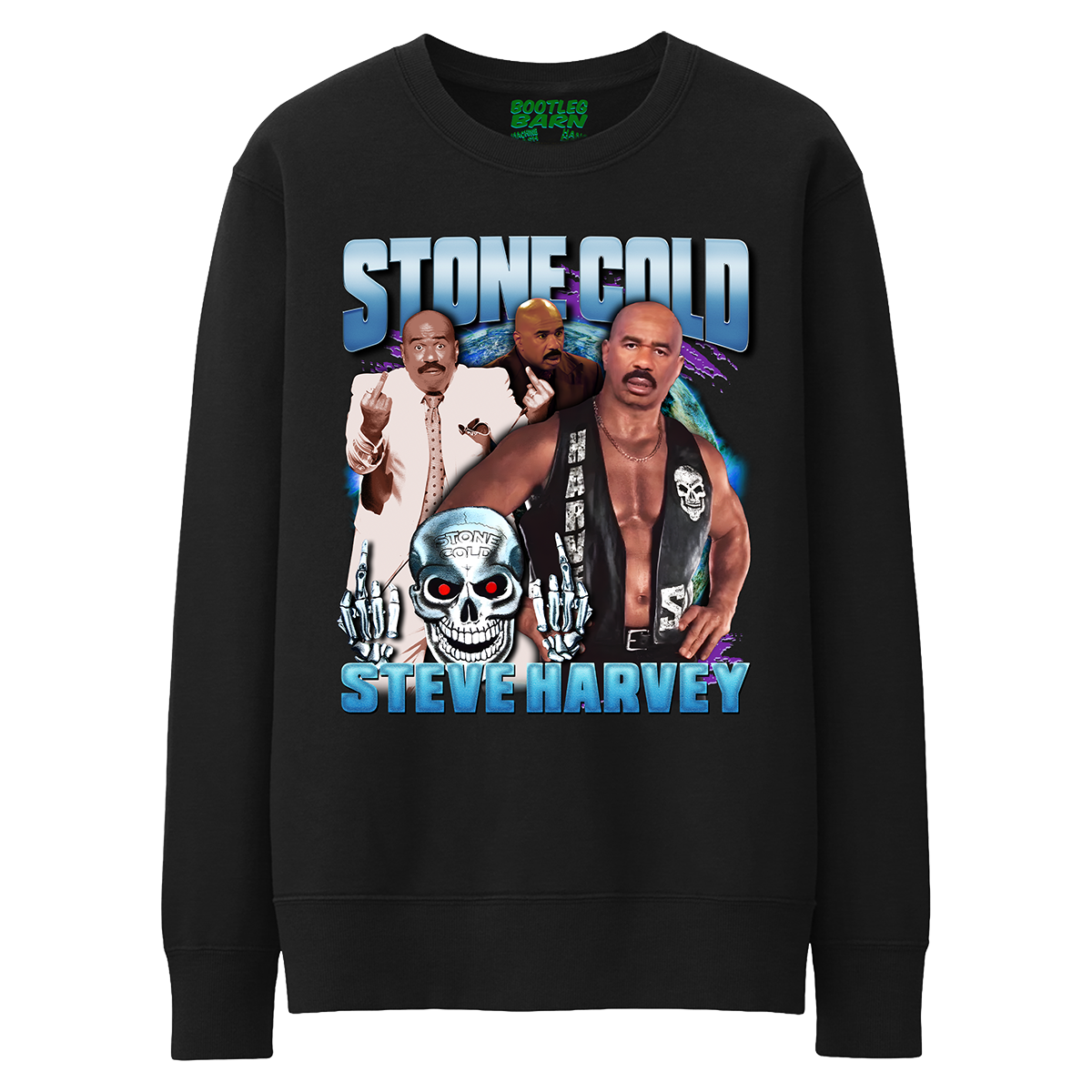 STONE COLD STEVE HARVEY Bootleg Graphic Shirt