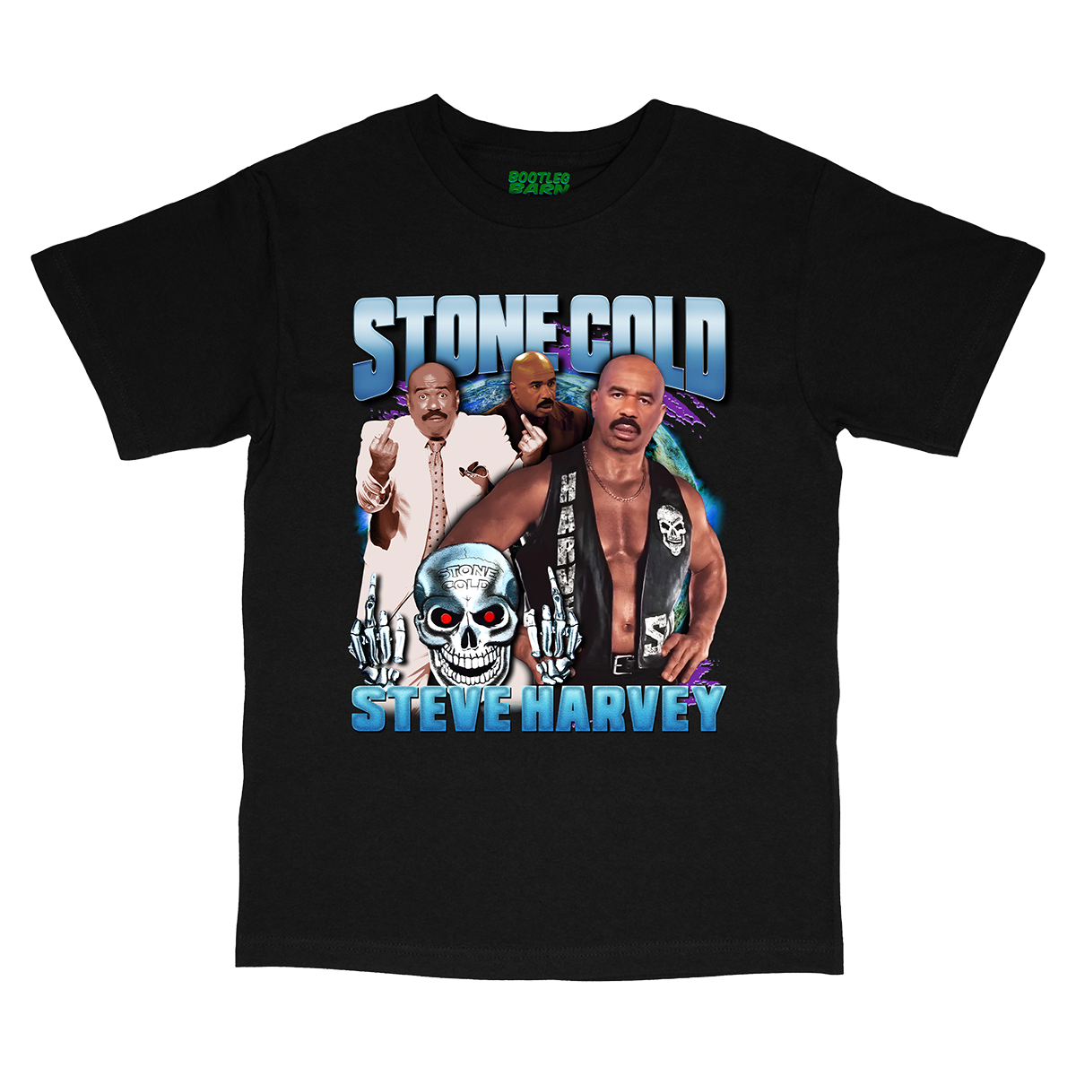 STONE COLD STEVE HARVEY Bootleg Graphic Shirt