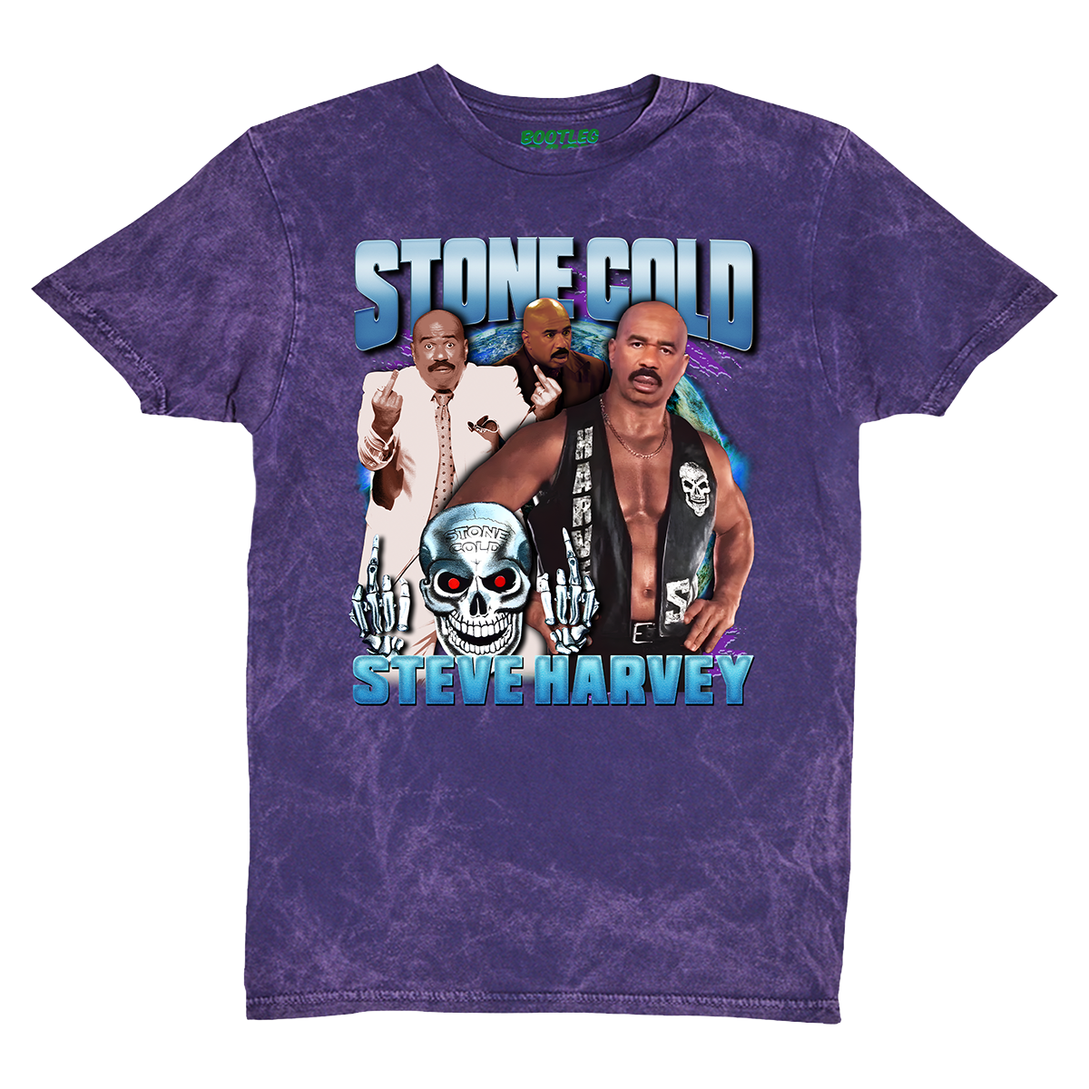 STONE COLD STEVE HARVEY Bootleg Graphic Shirt