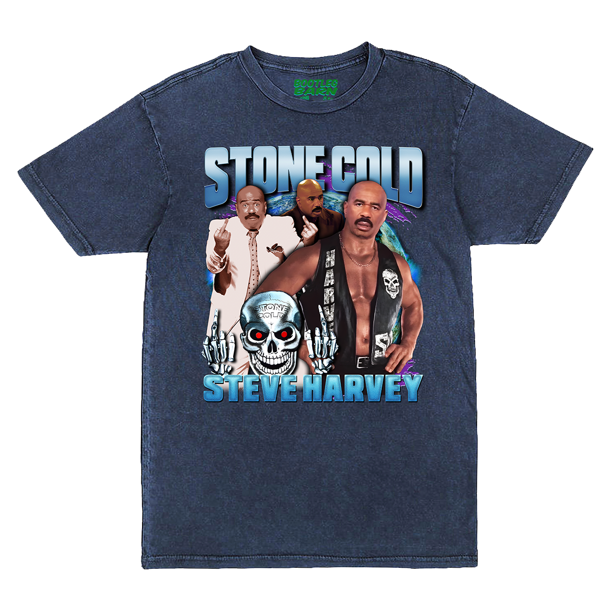 STONE COLD STEVE HARVEY Bootleg Graphic Shirt
