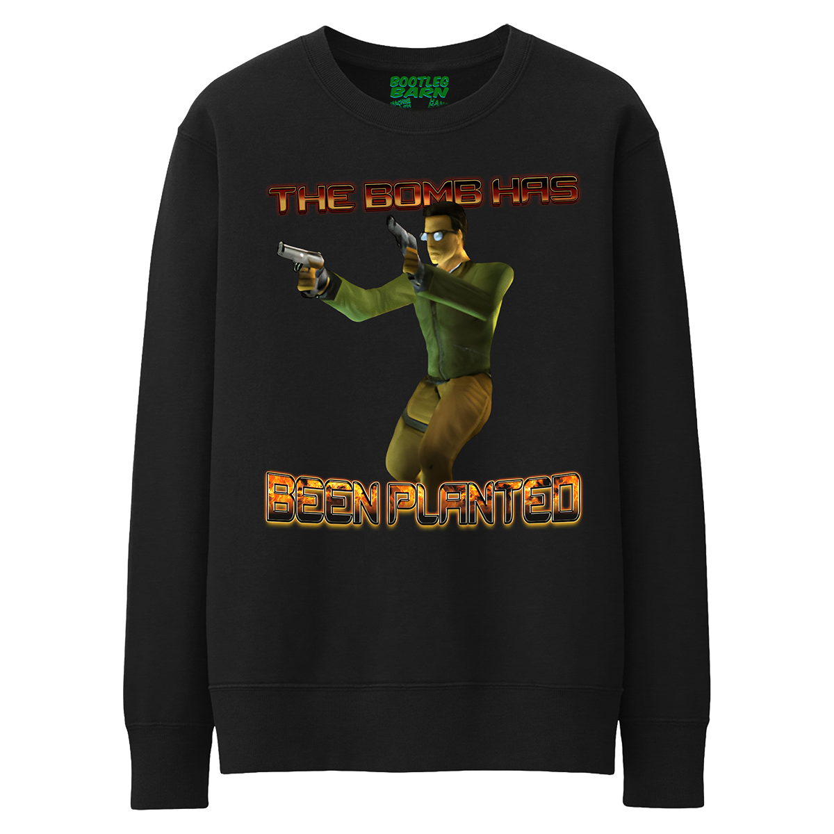 THE BOMB HAS BEEN PLANTED Counter-Strike Bootleg Shirt