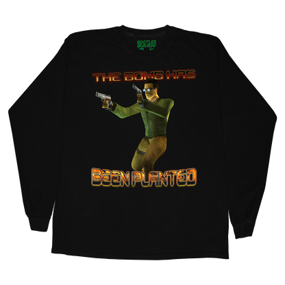 THE BOMB HAS BEEN PLANTED Counter-Strike Bootleg Shirt