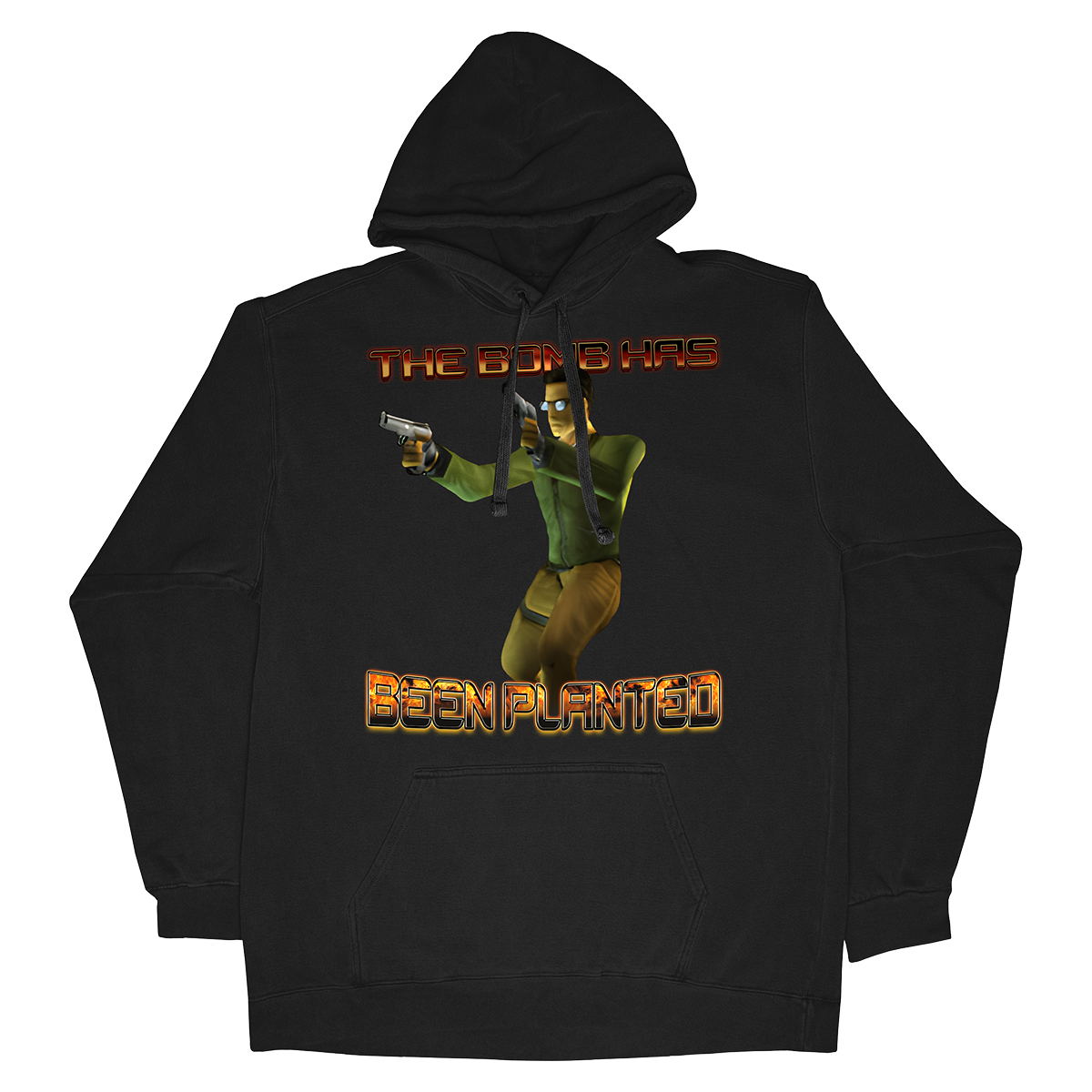 THE BOMB HAS BEEN PLANTED Counter-Strike Bootleg Shirt