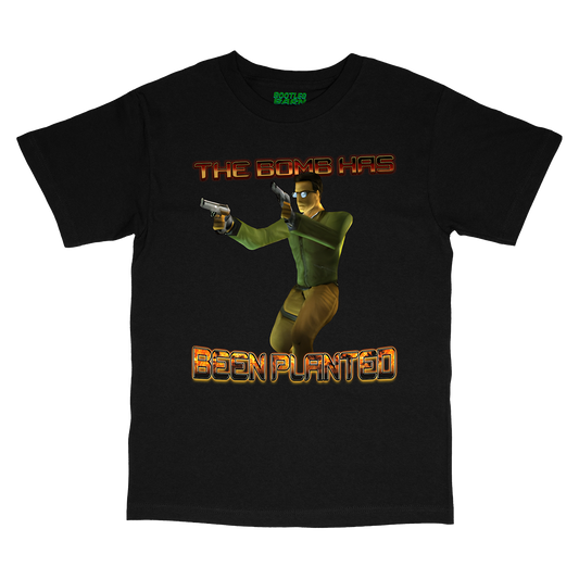 THE BOMB HAS BEEN PLANTED Counter-Strike Bootleg Shirt